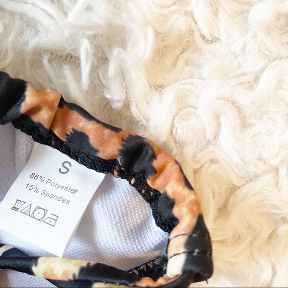 NWOT Matte Collection Cheetah Print Bikini - Picture 6 of 6